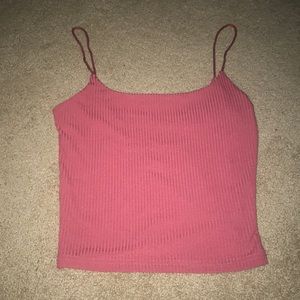 Pink tank top